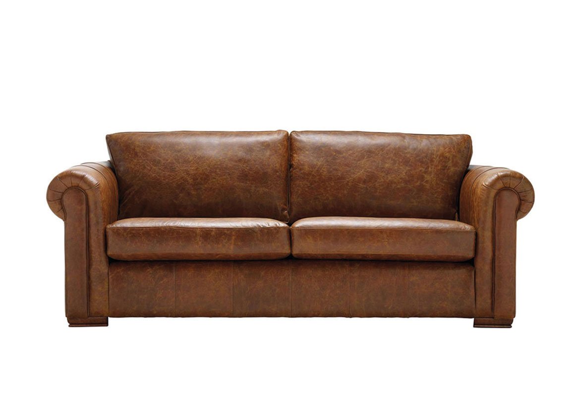Aspen 3 Seater Leather Sofa