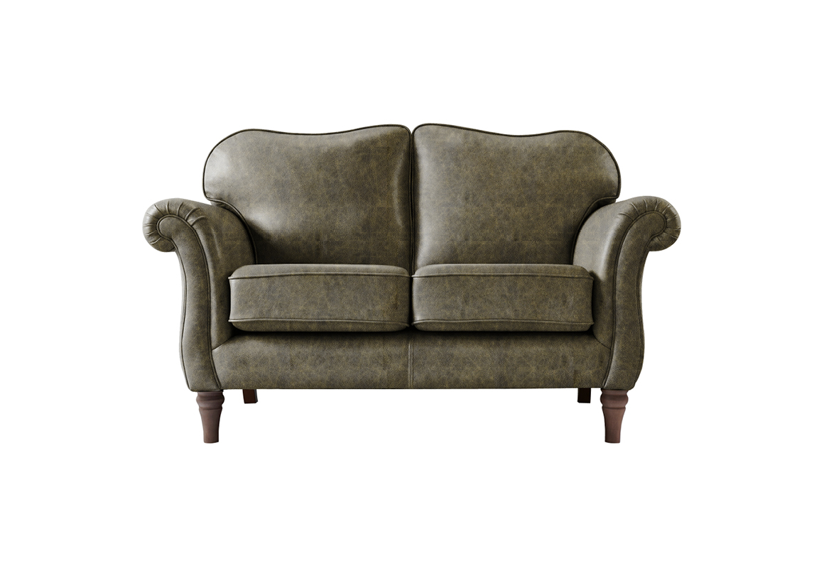 Burton 2 Seater Leather Sofa