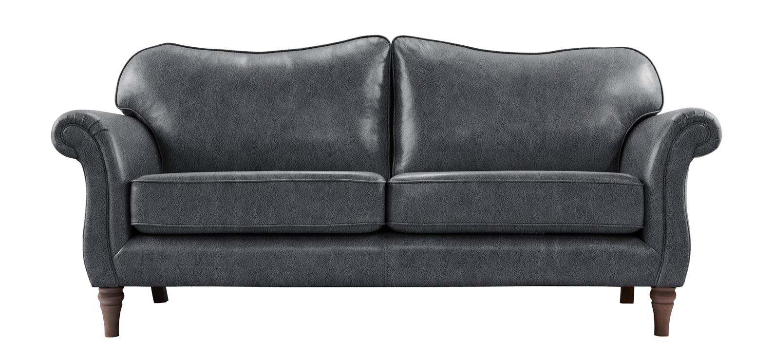 Burton 3 Seater Leather Sofa