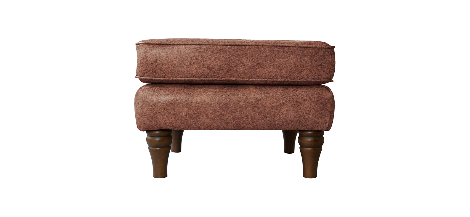 Burton Leather Footstool