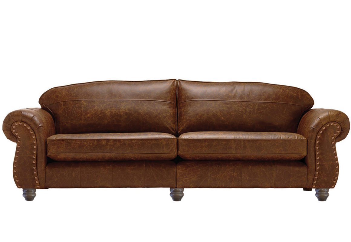 Burlington Grand Leather Sofa
