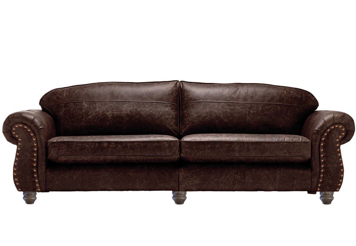 Burlington Grand Leather Sofa