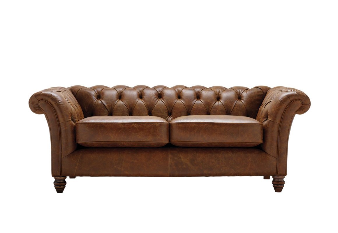 Cambridge 2 Seater Leather Sofa