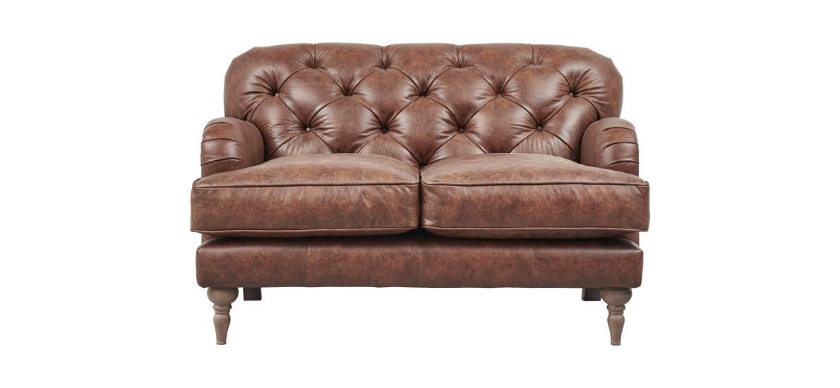 Earl 2 Seater Leather Sofa