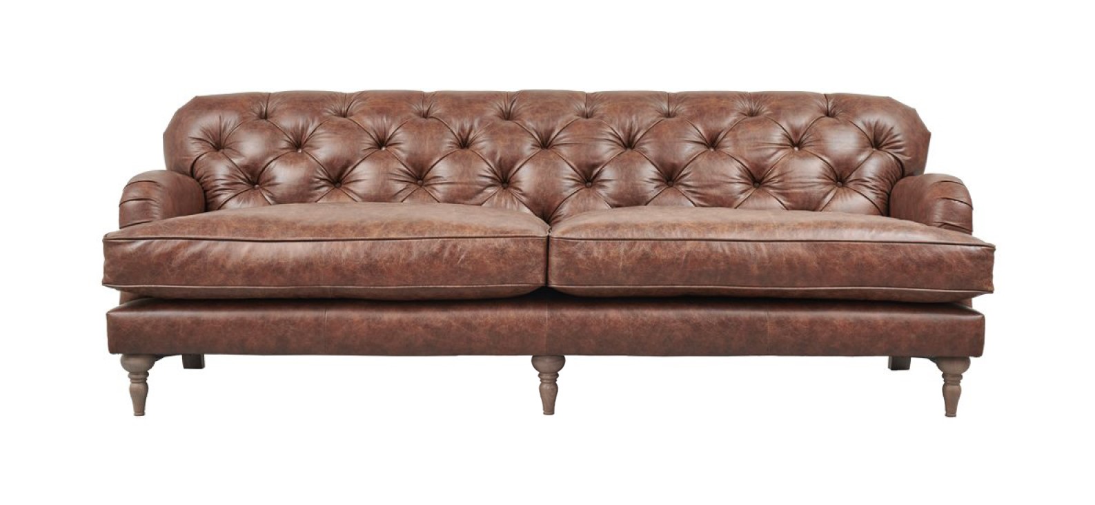 Earl 4 Seater Leather Sofa