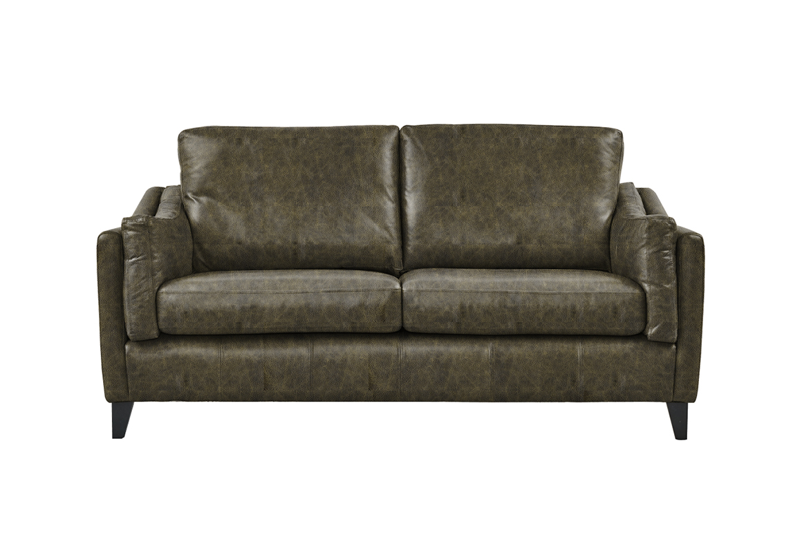 Hudson 3 Seater Leather Sofa