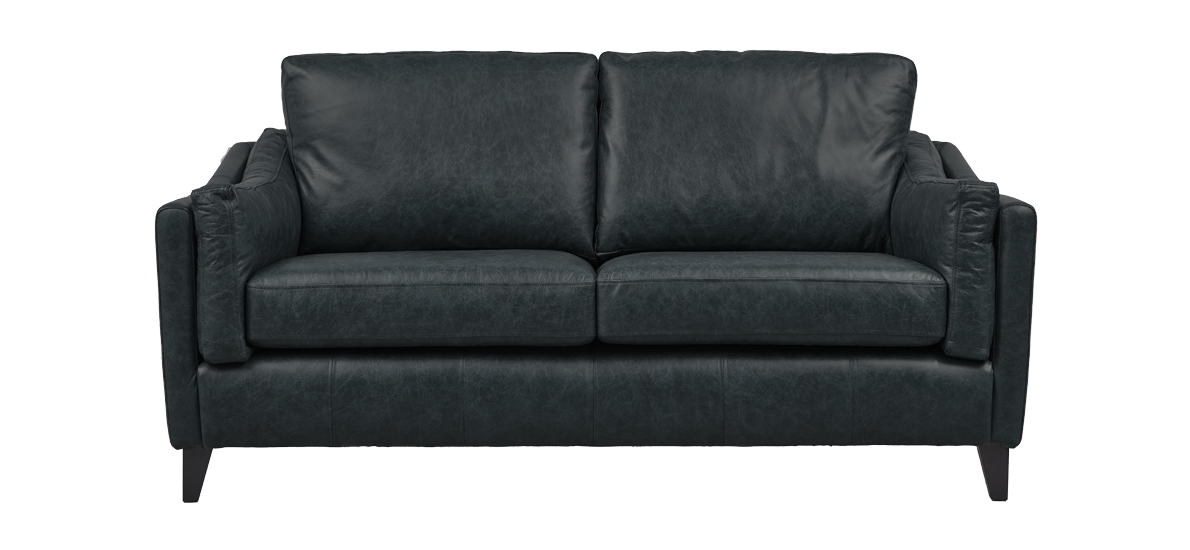 Hudson 3 Seater Leather Sofa