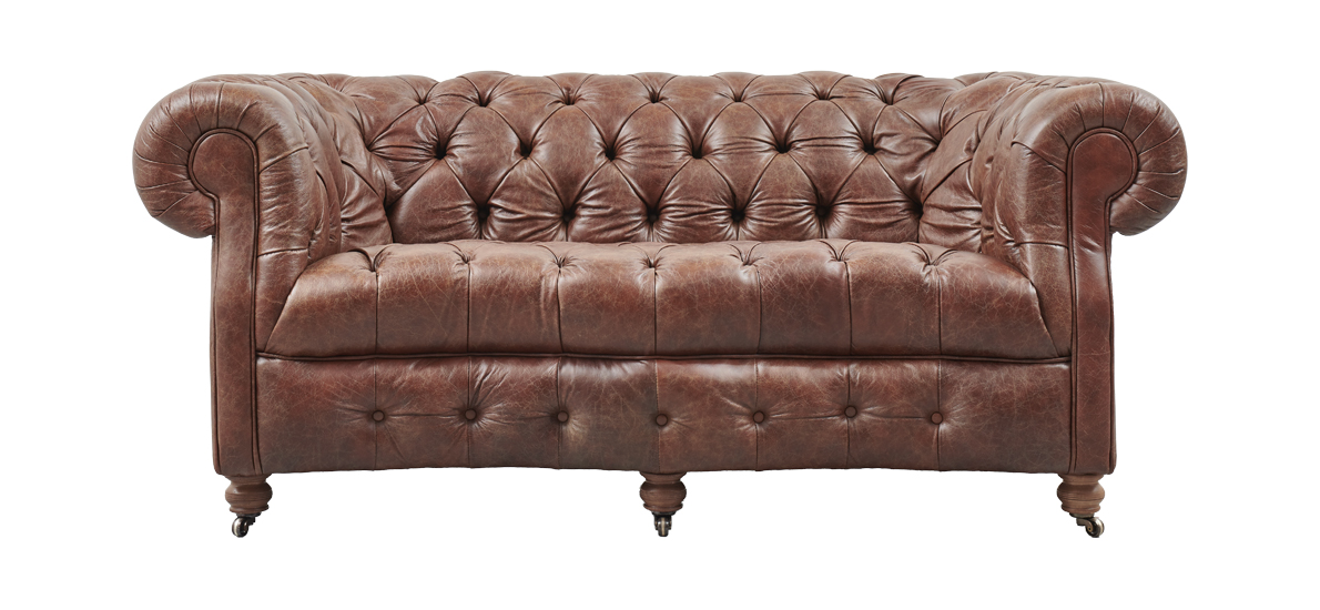 Lincoln 2 Seater Leather Sofa
