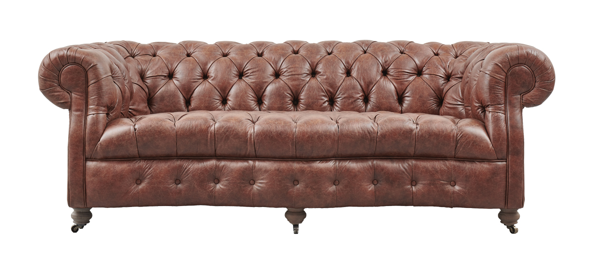 Lincoln 3 Seater Leather Sofa