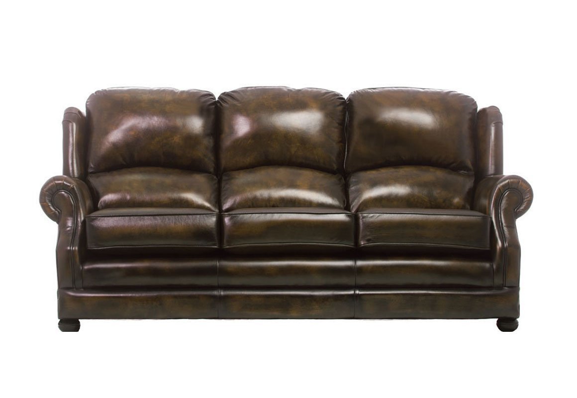 Marlow 3 Seater Leather Sofa