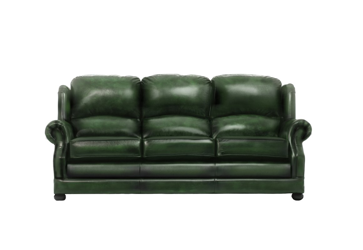 Marlow 3 Seater Leather Sofa