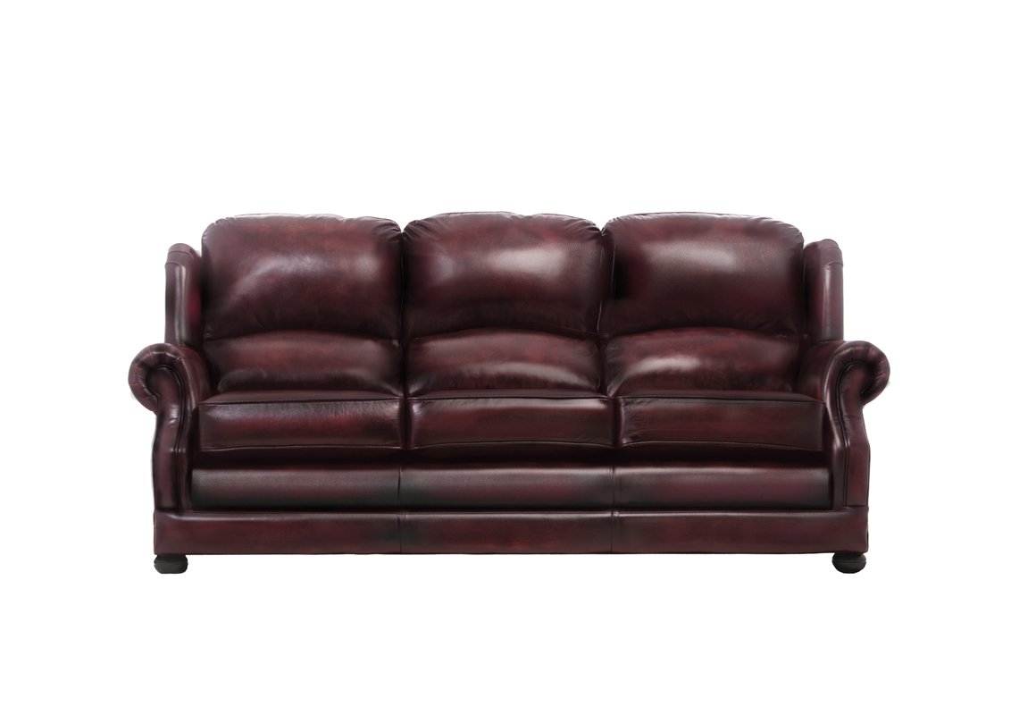 Marlow 3 Seater Leather Sofa