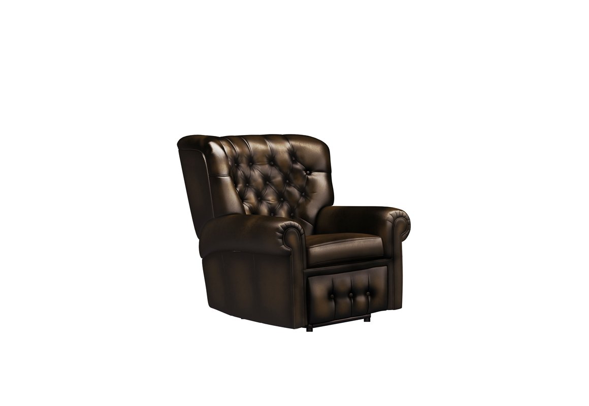 Monk Leather Electric Recliner