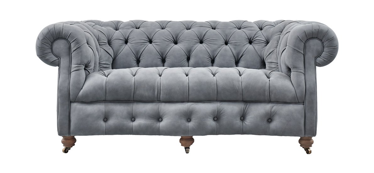 Monty 2 Seater Leather Sofa