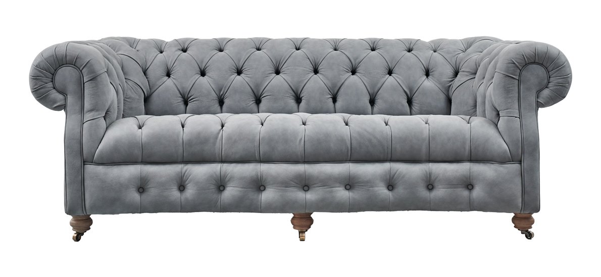 Monty 3 Seater Leather Sofa Now On, Three Seater Leather Sofa