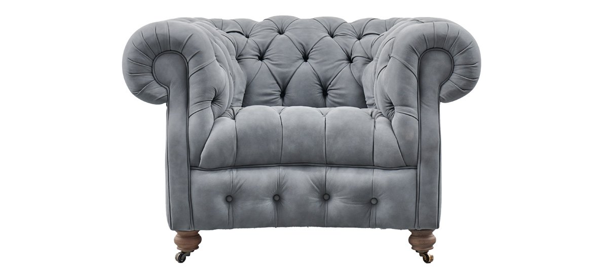 Monty Leather Club Chair