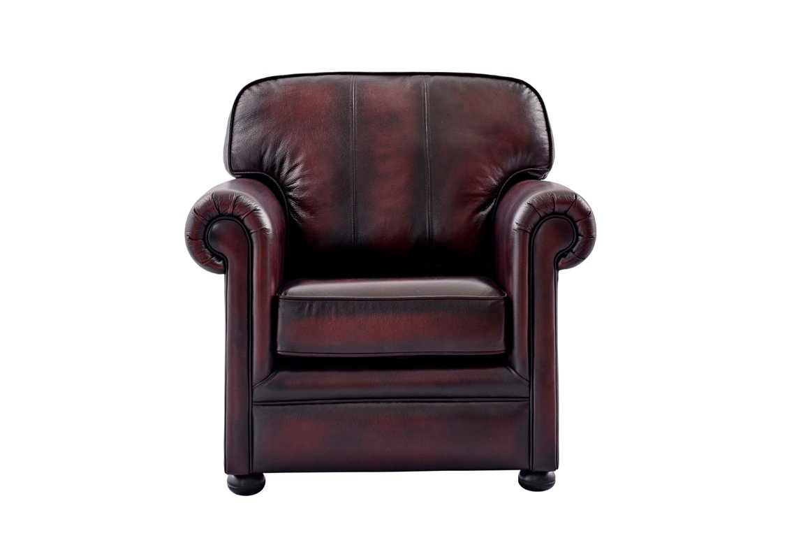 oxford leather armchair