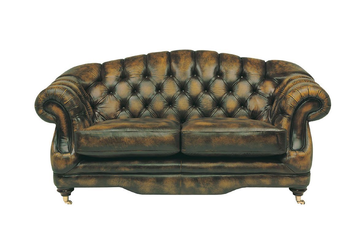 Regent 2 Seater Leather Sofa