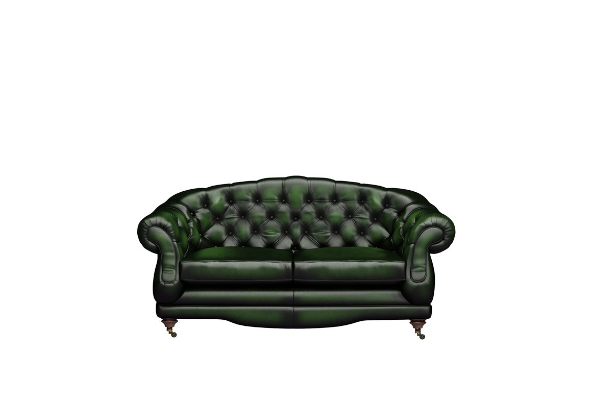 Regent 2 Seater Leather Sofa