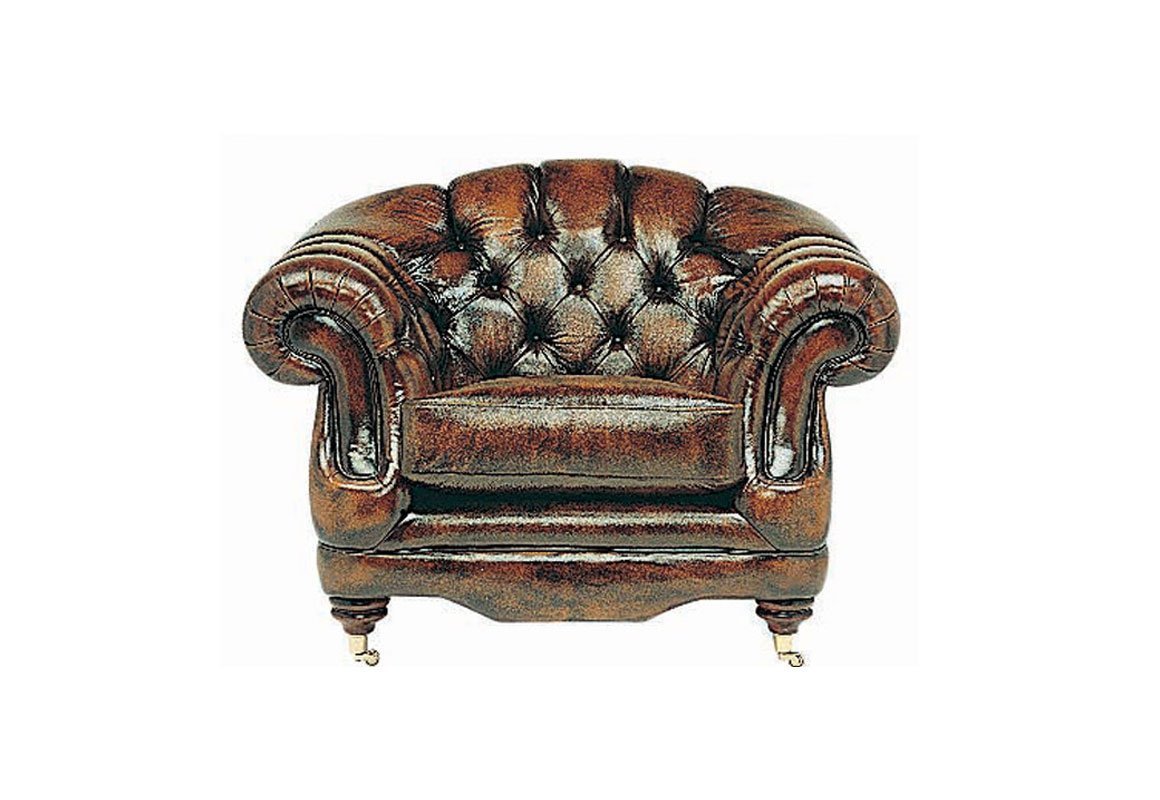 Regent Leather Club Chair
