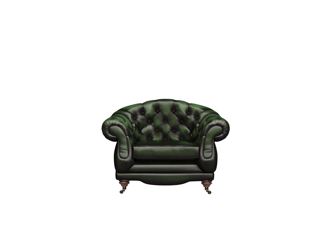 Regent Leather Club Chair