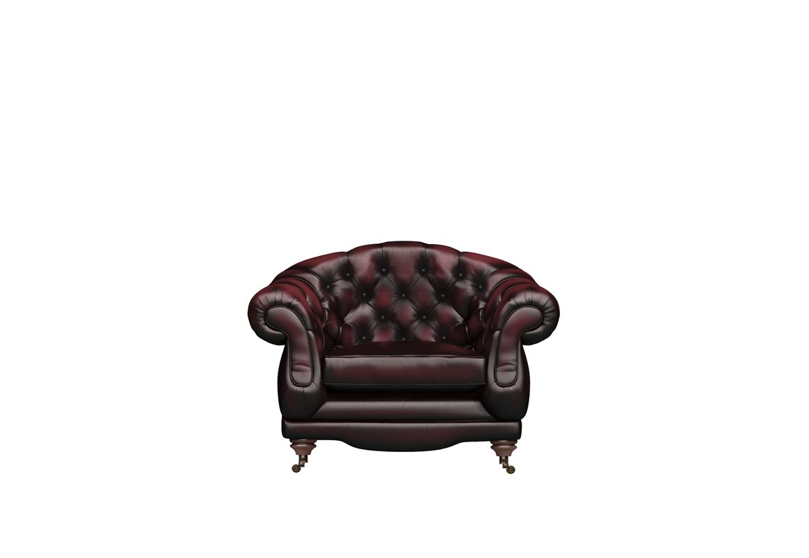 Regent Leather Club Chair