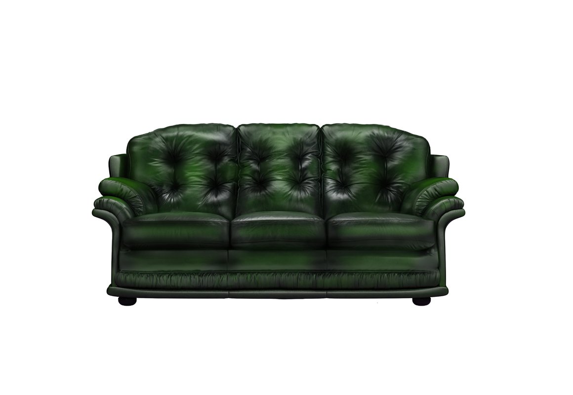 Senator 3 Seater Leather Sofa