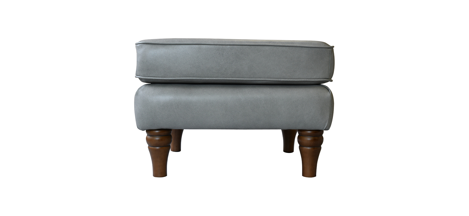 Taylor Leather Footstool