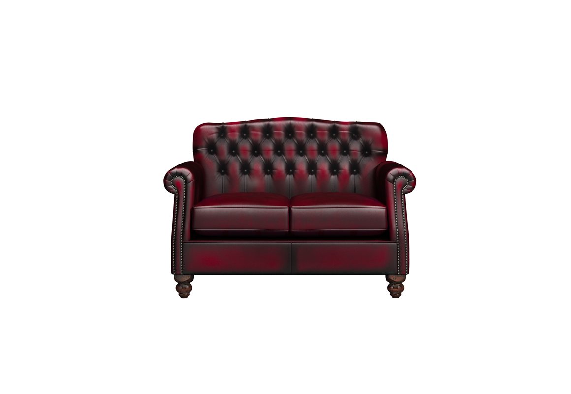 Victoria 2 Seater Leather Sofa