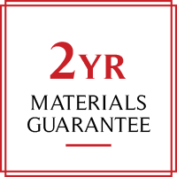 2 Year Materials Guarantee