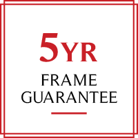 5 Year Frame Guarantee