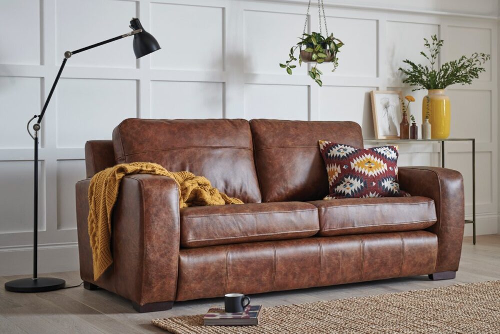 Spotlight On Sofa Beds The Many, Chocolate Leather Sofa Bed