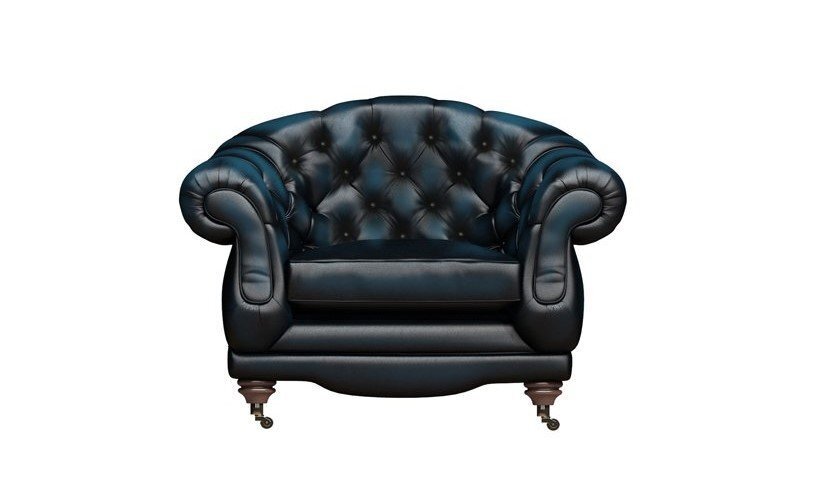 Accent Chair - Leather - Club Chair - Regent from Thomas LLoyd