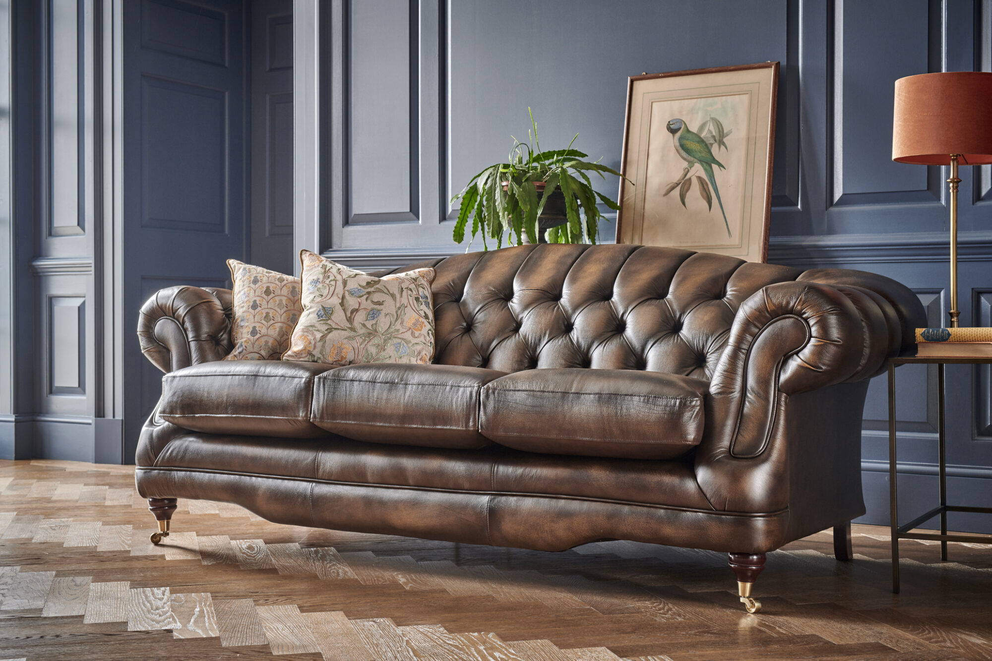 The elegant leathers sofa that will elevate the style of your lounge