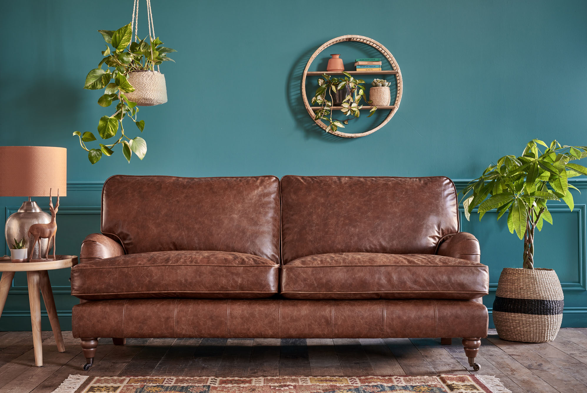 Duke 2 Seater Leather Sofa Thomas Lloyd