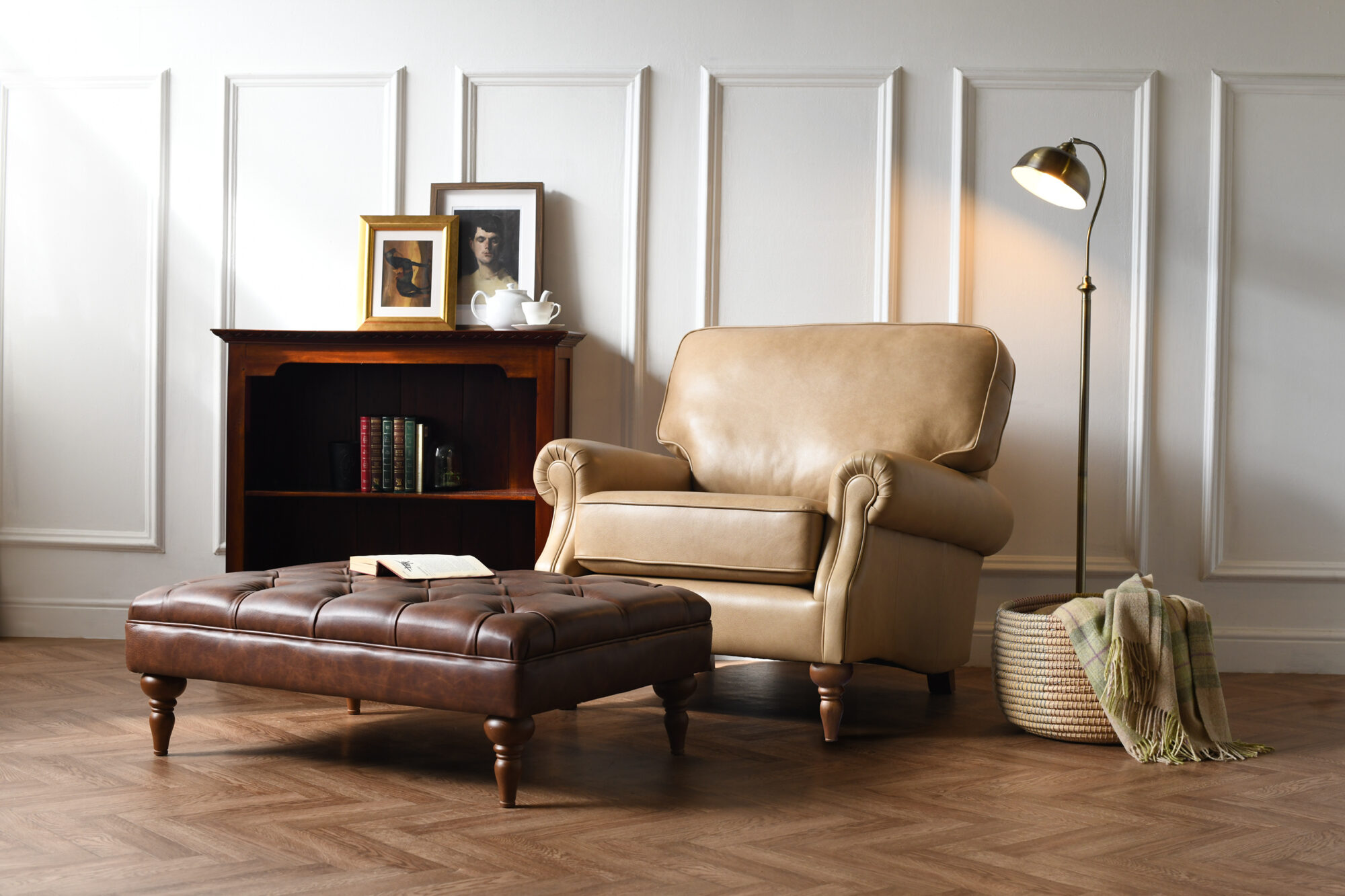 Taylor Leather Armchair